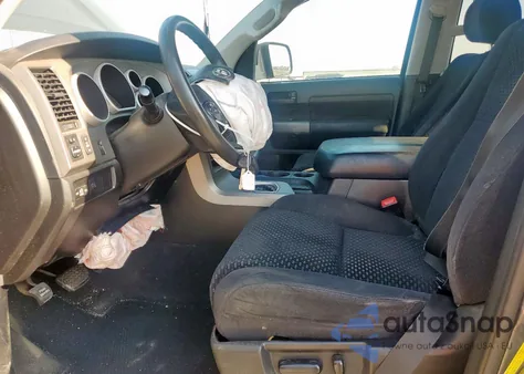 2013 Toyota Tundra Double Cab Sr5 из США, поврежденный, VIN 5TFRM5F16DX066123